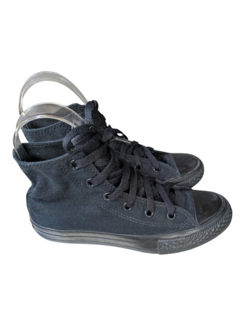 Converse Chuck Taylor All Star Classic Hi Top in Black Youth Size 1